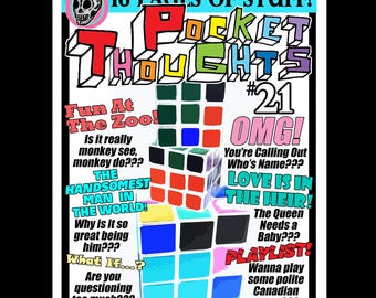 Pocket Thoughts Zine #21 : art, bandes dessinées, poésie et coups de gueule