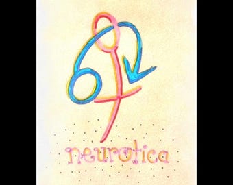 Zine Neurotica Erotica – Sexe, amour et sentiments (style bande dessinée)