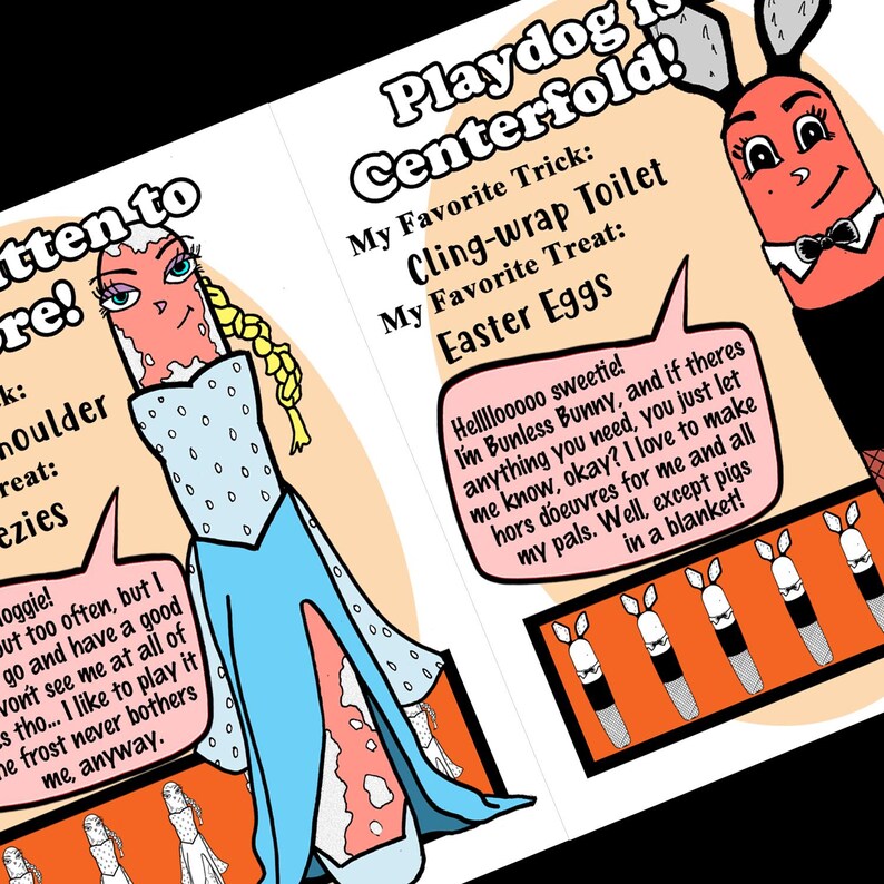 Halloweenies Zine – Hot Dog Halloween Costumes image 5