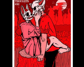 Erotic Dream Zine : Pocket Thoughts #32 - Illustration couleur