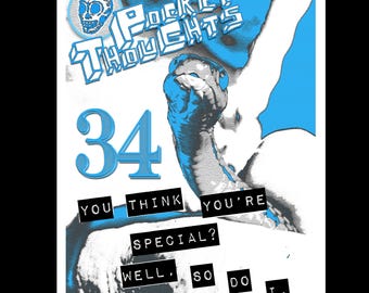 Pocket Thoughts Zine #34: Art, Comix, Poetry, Collage