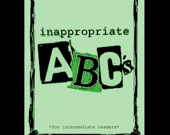 Zine inapproprié d'ABC : bande dessinée punk classée R pour lecteurs intermédiaires