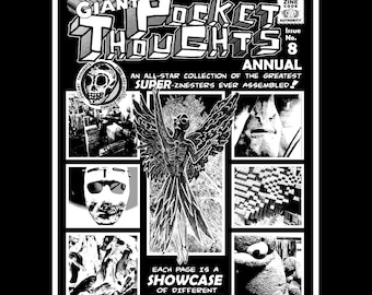 Pocket Thoughts Annual Zine: Art, Poetry, Comics Collab
