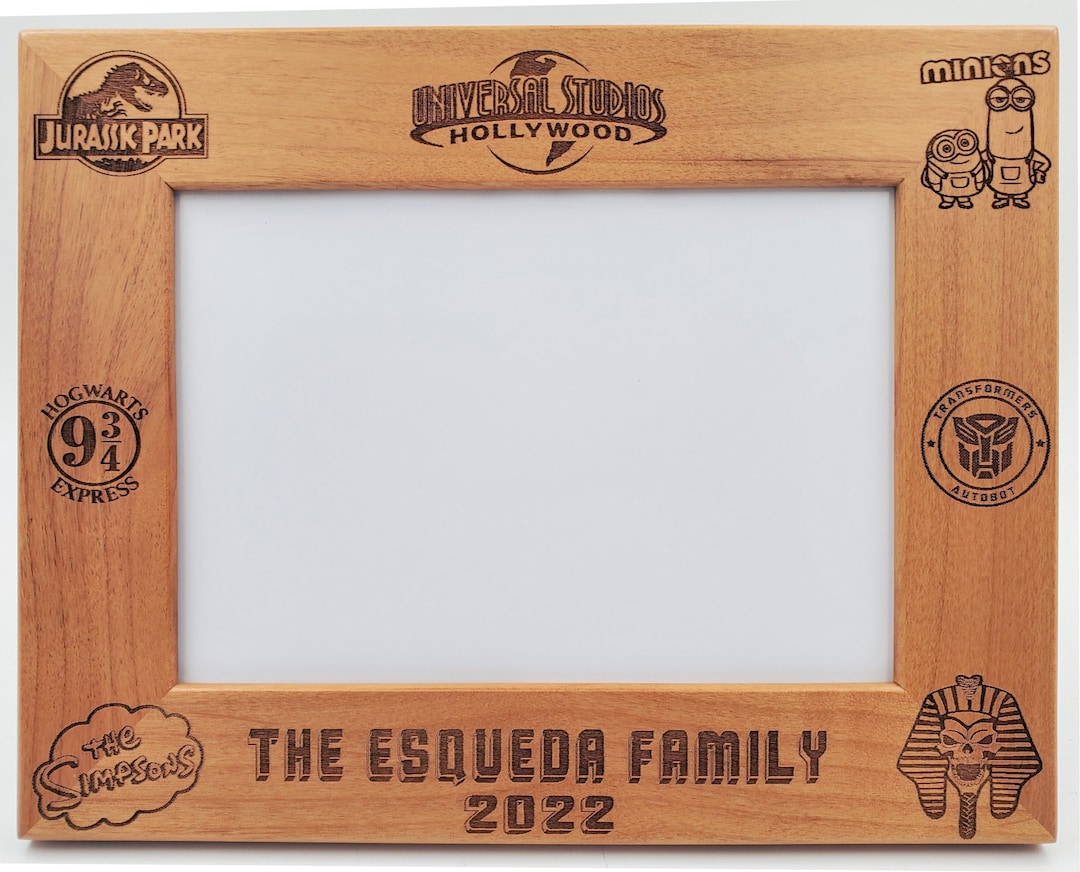 UNIVERSAL STUDIOS, Picture Frame, Personalized, Hollywood, Orlando ...