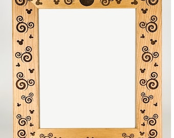 Magical Memories Picture Frame,  for 8x10 photo, Disneyland, Disneyworld, FAST & FREE Shipping