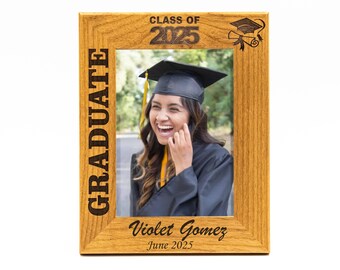 Graduation, Personalized Picture frame, FREE SHIPPING