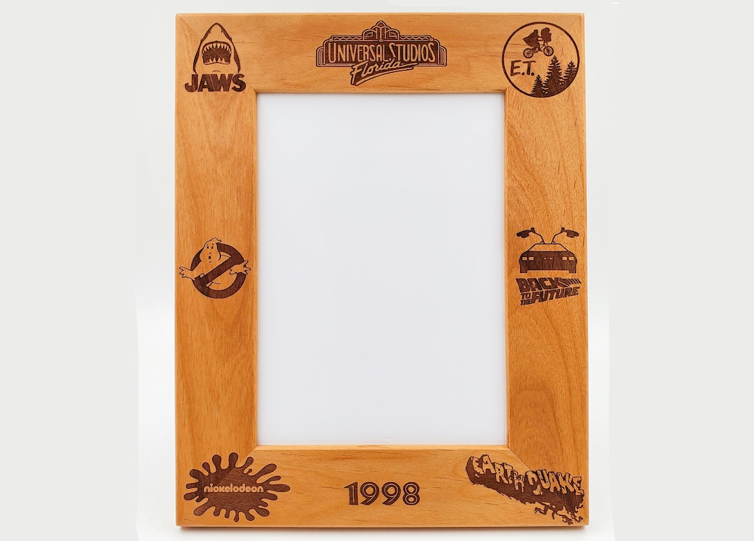 UNIVERSAL STUDIOS, Vintage Logo, Picture Frame, Personalized, Florida ...