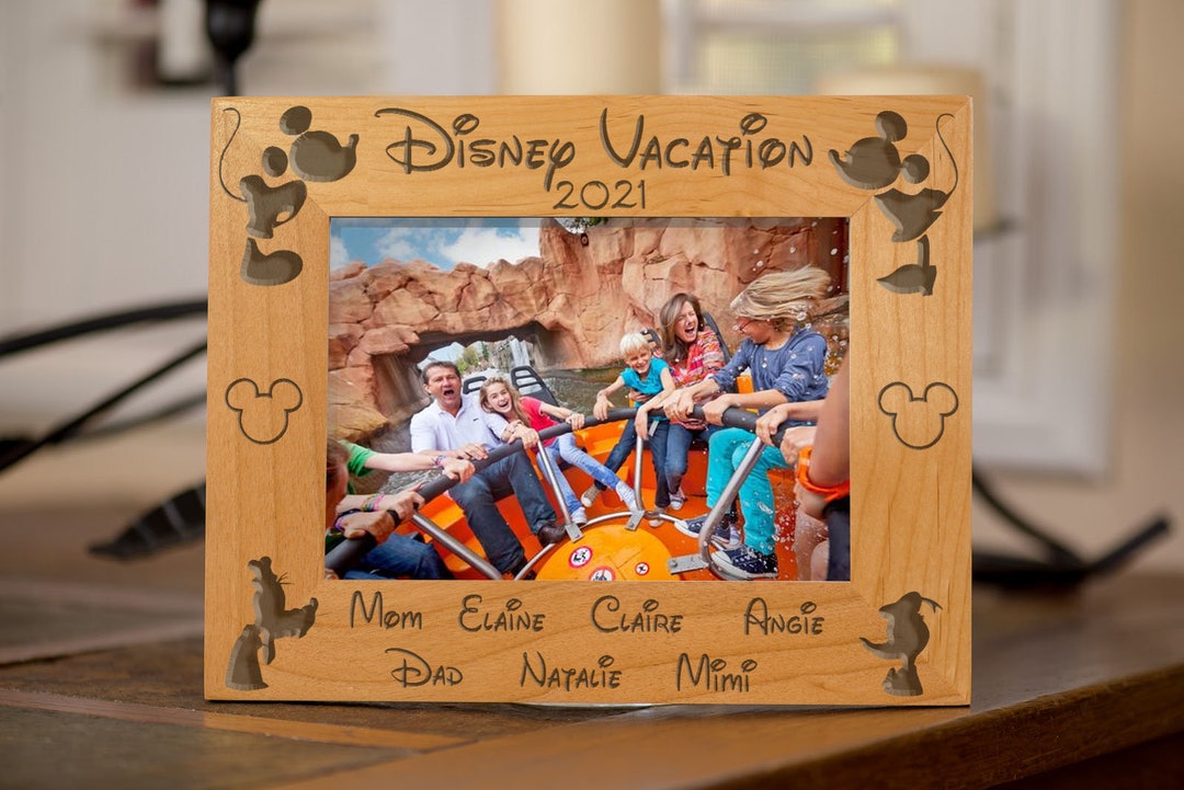 Personalized Picture Frames, 3 Sizes 4x6, 5x7 and 8x10 Custom Gift