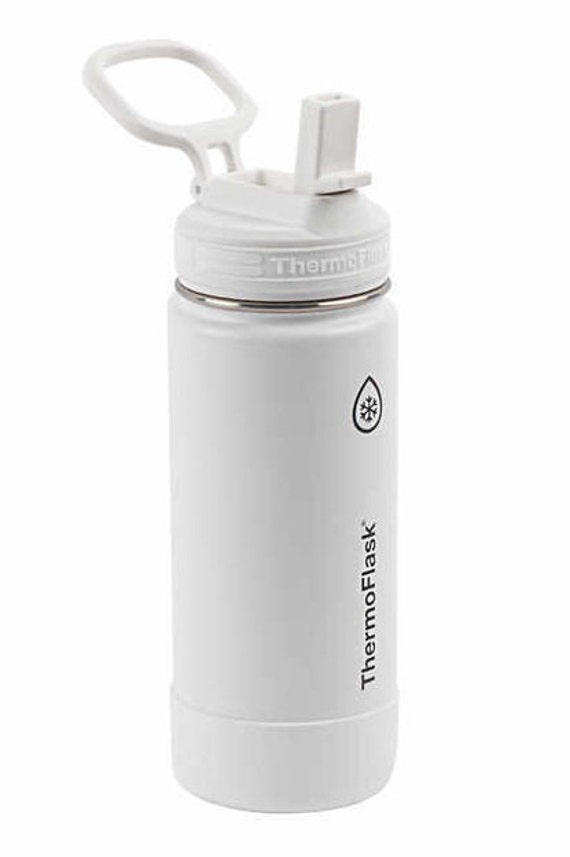 Logo Vacuum Insulated Water Bottles (16 Oz.)