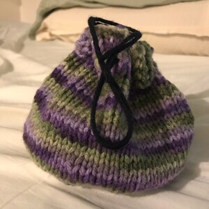 Knitted Dice Bag - The Blood Hunter