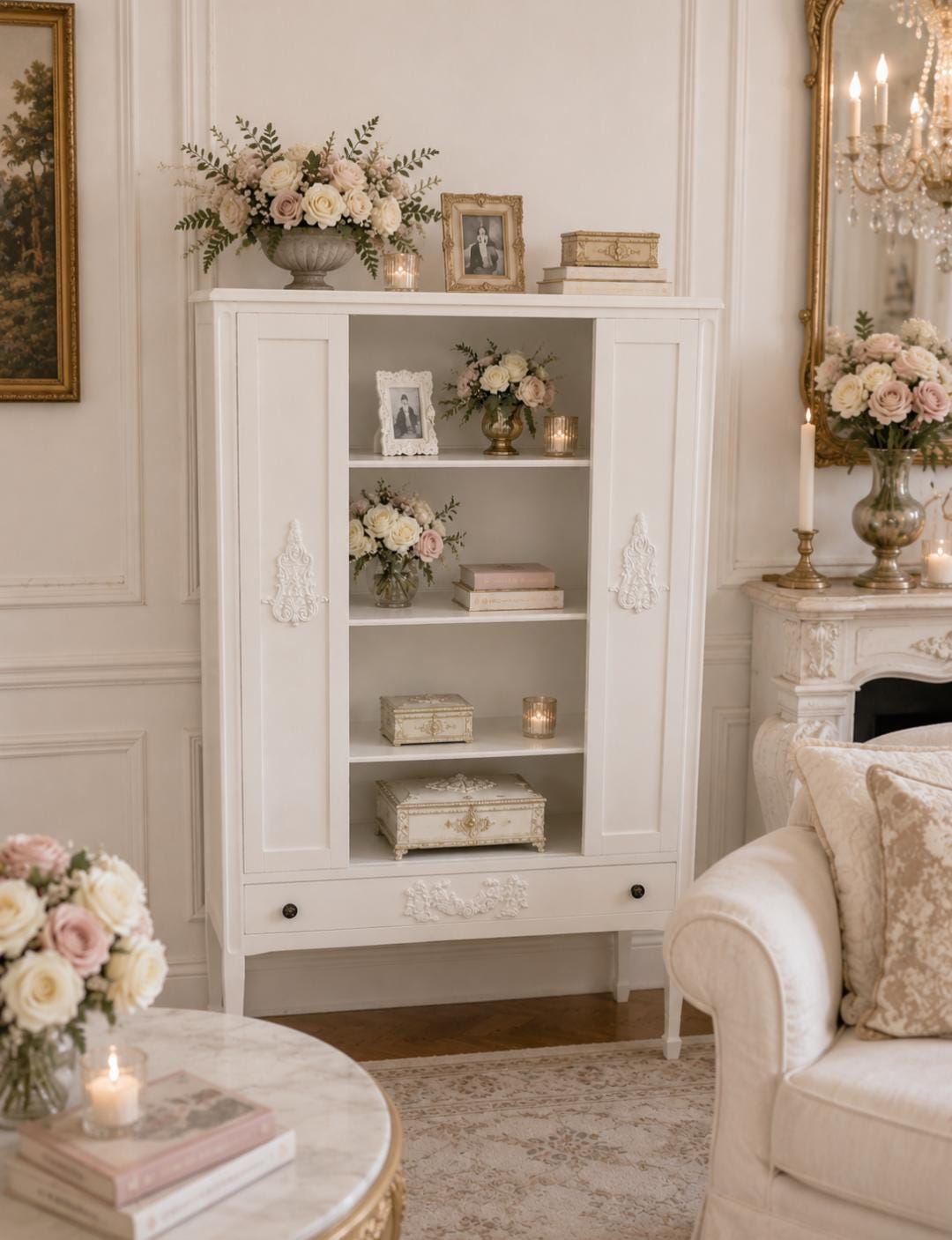 French Country Corner Cabinets - Etsy