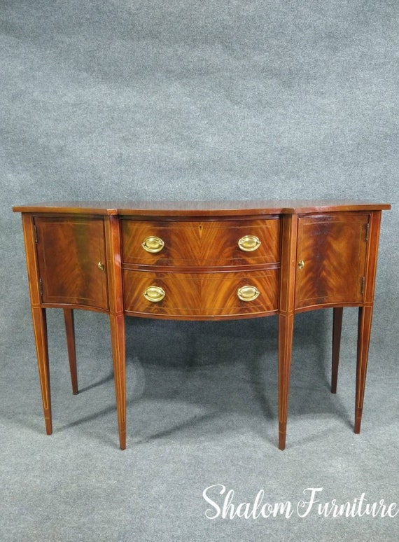 Vintage Hepplewhite server table , buffer , breakfront , desk, vanity, dining room furniture, customizable