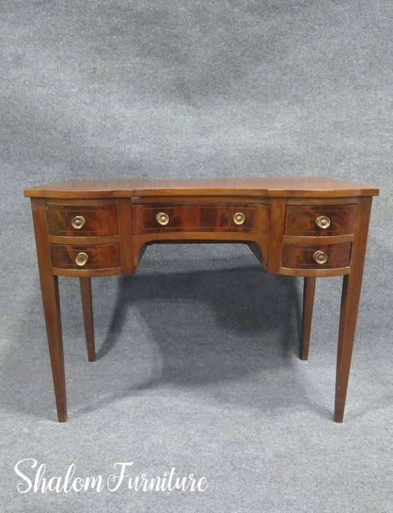 Antique Mahogany Desk Server Buffet Breakfront Vanity Completely Customizable with Original Hardware and Dovetailed Drawers