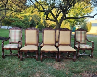 Available!! 8 Hekman Dining Chairs