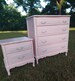 Pink French Provincial Dresser and nightstand bedroom set / nursery furniture/ kids bedroom set farmstyle farmhouse shabby chic 
