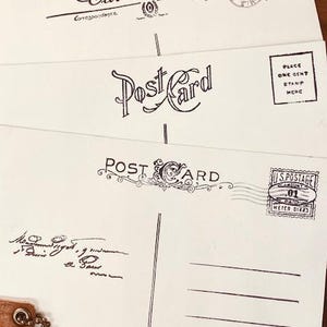Carte Postale , clear stamps (set of 22)