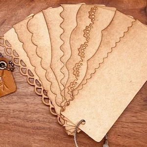 Max , Finishing page edge cutting dies (set of 9)