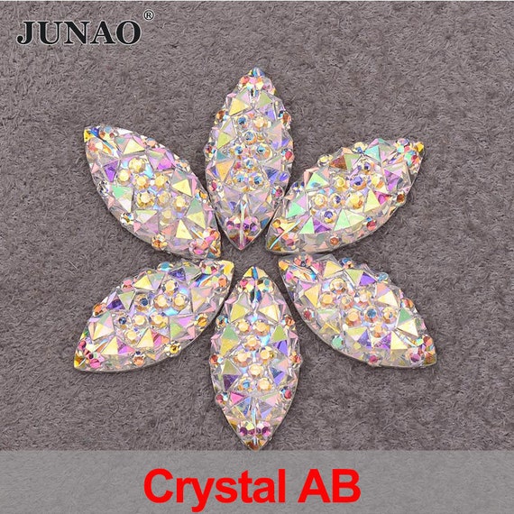 DIY 100pcs MIX Resin AB horse eye stone//FlatBack Applique Scrapbooking for phone