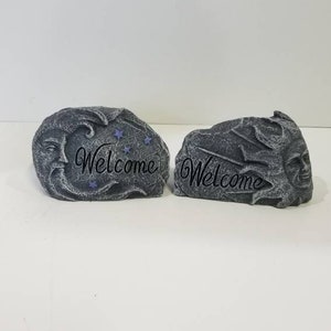 Welcome pair (2) Sun and Moon Stones