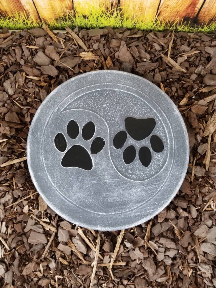 Paw Print mold Stepping Stone Mold, Stepping Stone Molds