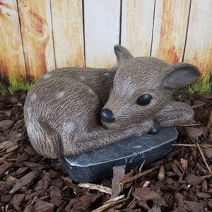 Fawn (baby deer) Statue