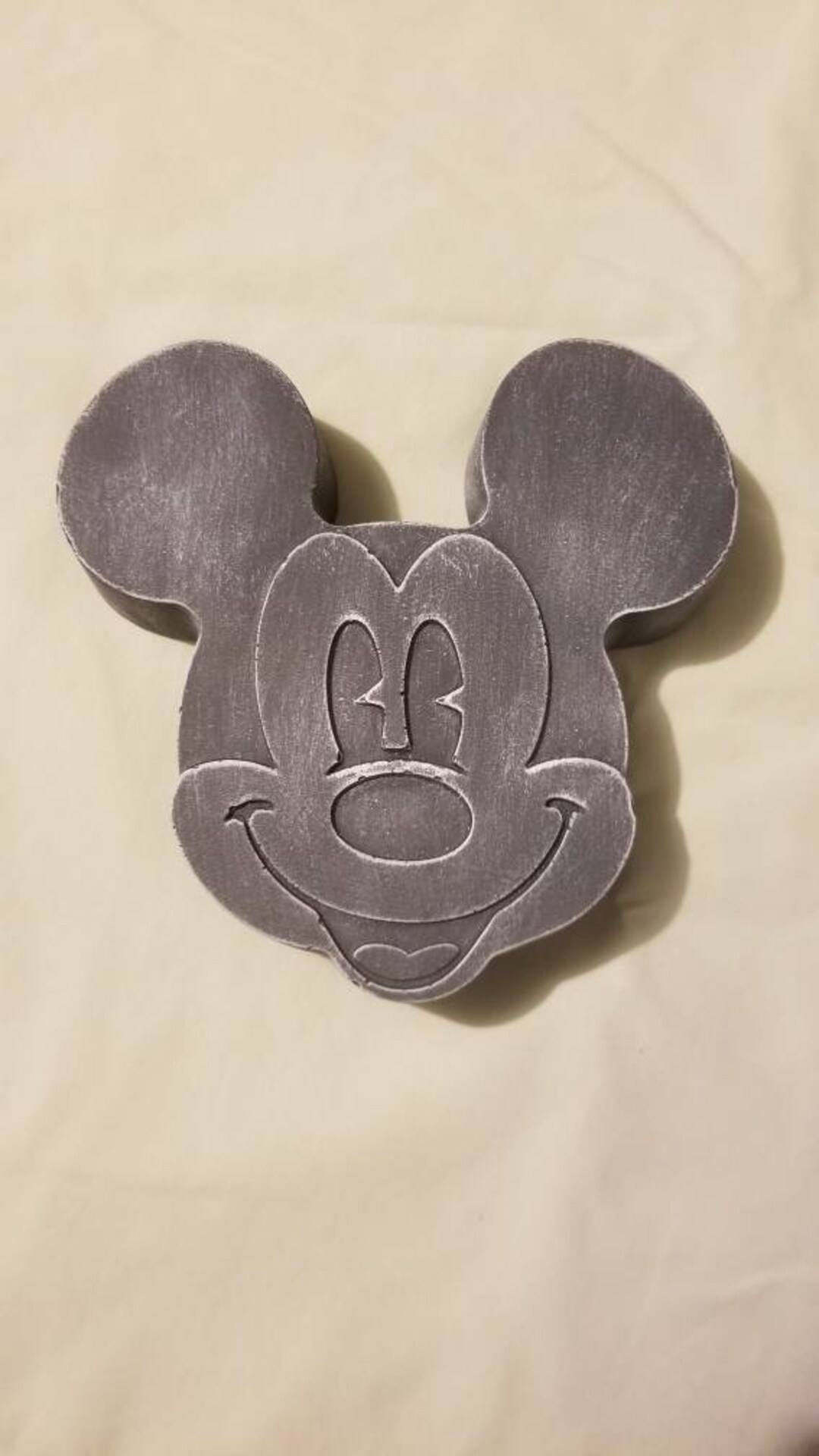 Small Mickey Mouse Face Stepping Stone/plaque - Etsy