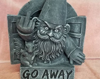 Rude Gnome Plaque