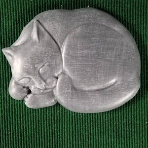 Large Sleeping Cat Stepping Stone