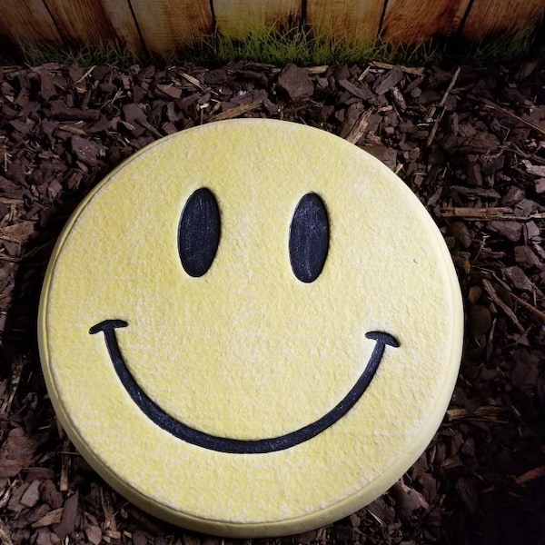 Smiley Face Stepping Stone
