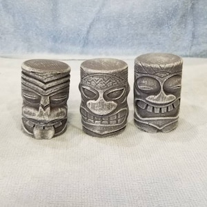 Mini Tiki Statues (set of 3)