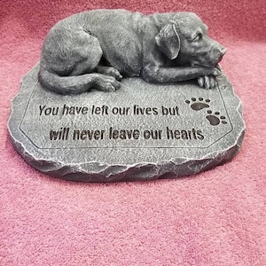 Pet Memorial Stone (Dog)