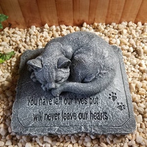 Pet Memorial Stone (Cat)