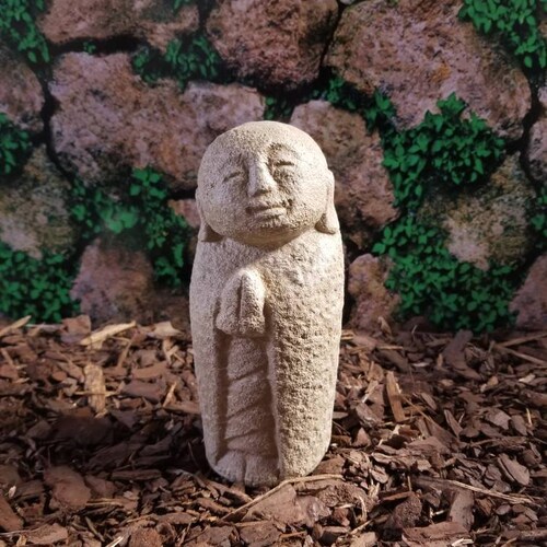 Stone Jizo Statue Japanese Jizo Guardian Jizo Jizo Lover Etsy