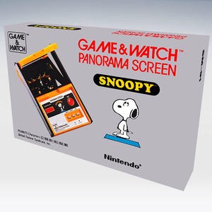 SNOOPY PANORAMA Game And Watch (ingår ej maskin)