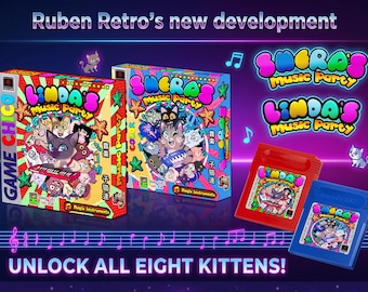 Shera's Music Party & Linda's Music Party (Game Boy Color) (Developed by Ruben Retro)