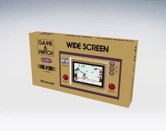CHEF Wide Screen Game And Watch (does not include machine)