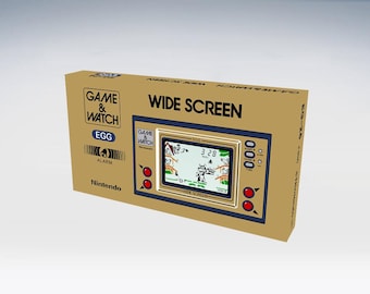 EGG Wide Screen Game And Watch (does not include machine)