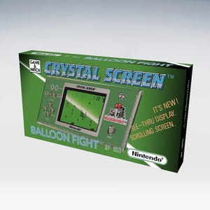 BALLOON FIGHT Crystal Screen Game And Watch (does not include machine)