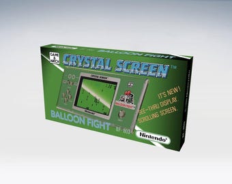 BALLOON FIGHT Crystal Screen Game And Watch (does not include machine)