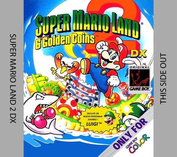 Notice Super Mario Land 2 Pour Game Boy - Livret D'instructions Nintendo - FAH