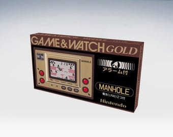 MANHOLE Gold Series Game And Watch (does not include machine)