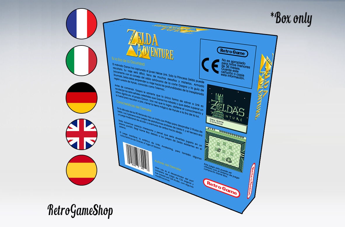 Zelda merchandising: Imán Game Boy de Breath of the Wild