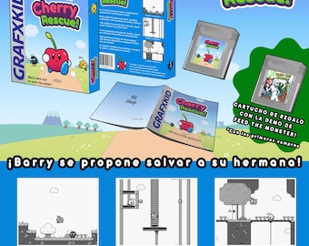 CHERRY RESCUE for Game Boy (Developed by Grafxkid)