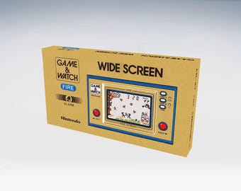 FIRE Wide Screen Game And Watch (does not include machine)