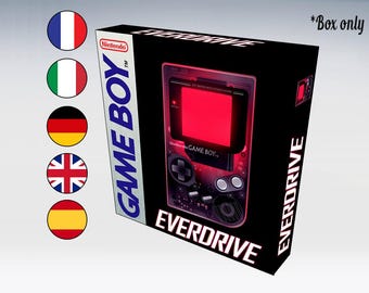 EVERDRIVE GAME BOY Box (Choose Language) + Includes Insert