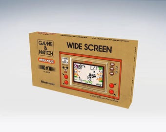 MICKEY MOUSE Wide Screen Game And Watch (does not include machine)