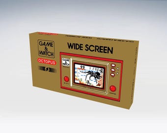OCTOPUS Wide Screen Game And Watch (does not include machine)