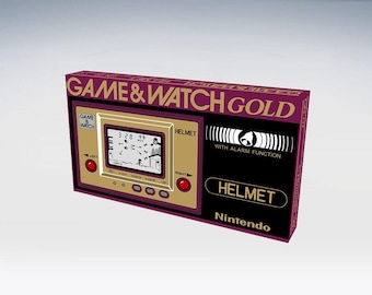 HELMET GOLD SERIES Game And Watch (does not include machine)