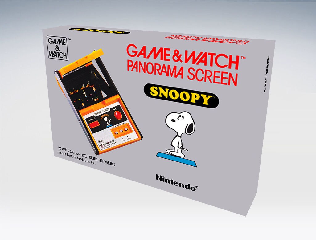 nintendo panorama screen snoopy