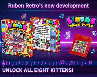 Linda's Music Party (Game Boy Color) (Developed by Ruben Retro)